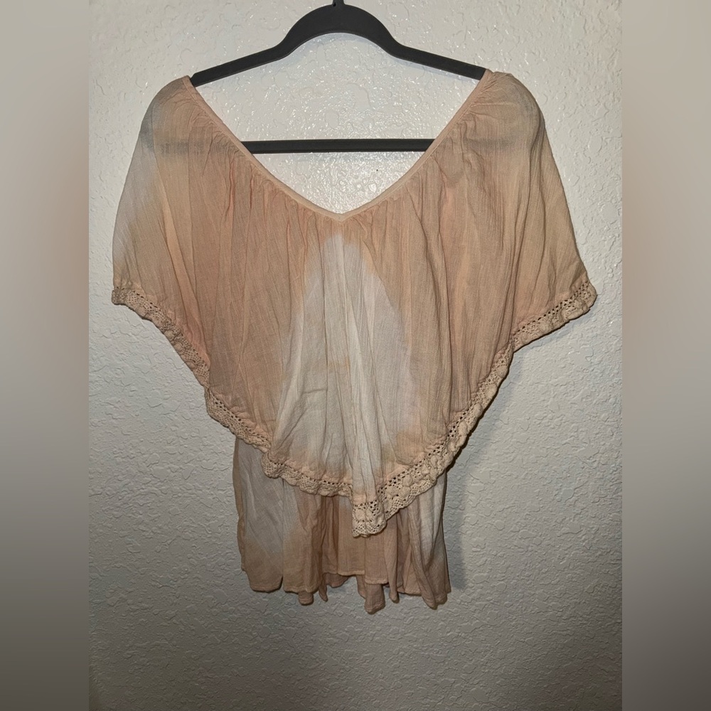 Billabong Light Peach Cotton Top